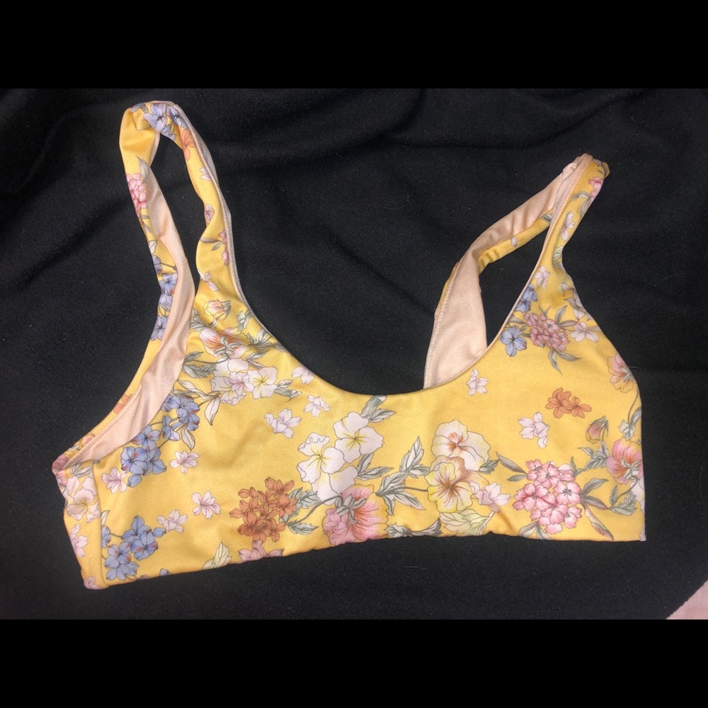 LA Hearts bikini top